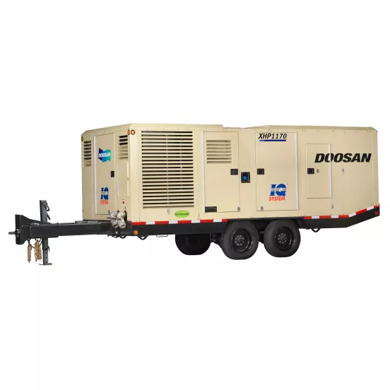 Beige Doosan Tier 4 compressor