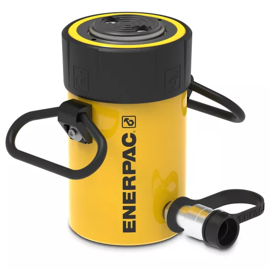 Yellow Enerpac Hydraulic Ram