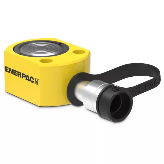 Yellow Enerpac Hydraulic Ram