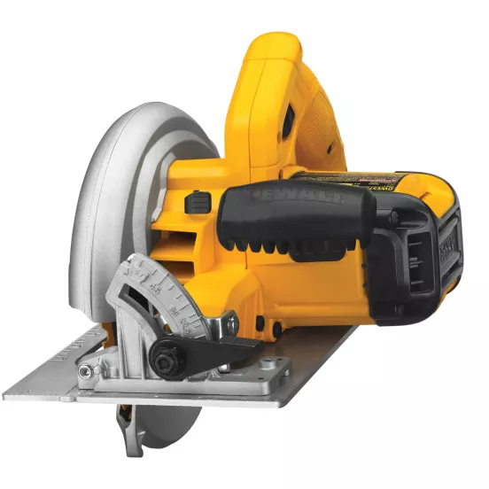 Yellow, gray and black DEWALT Circular Saw, 7 in., Electric Powered