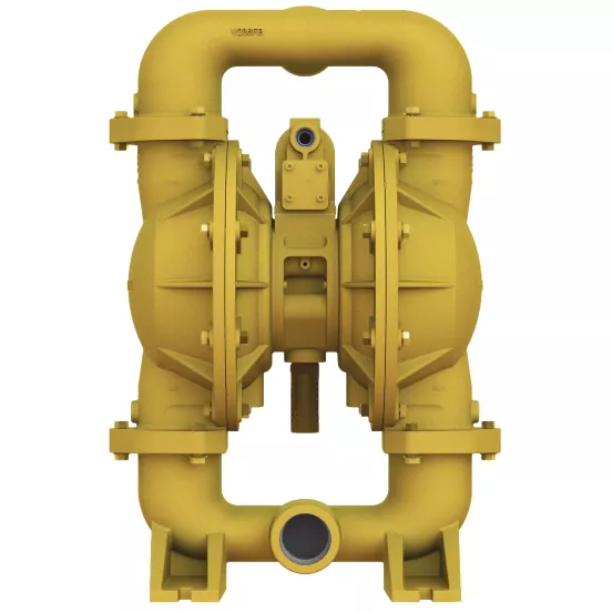 Yellow Versamatic Diaphragm Pump