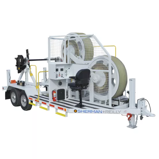 White Sherman Reilly White Bullwheel Puller Tensioner