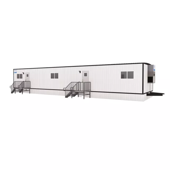 60 ft. by 14 ft. Office Trailer, 2 Offices