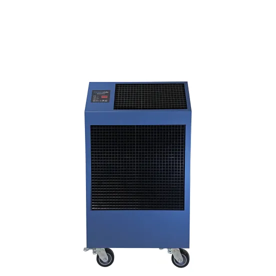 Blue OCEANAIRE 5-Ton Portable Water-Cooled Air Conditioner, 208/230V
