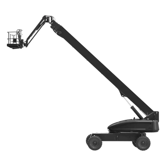 Black JLG Boom Telescopic W/JIB 4WD lift