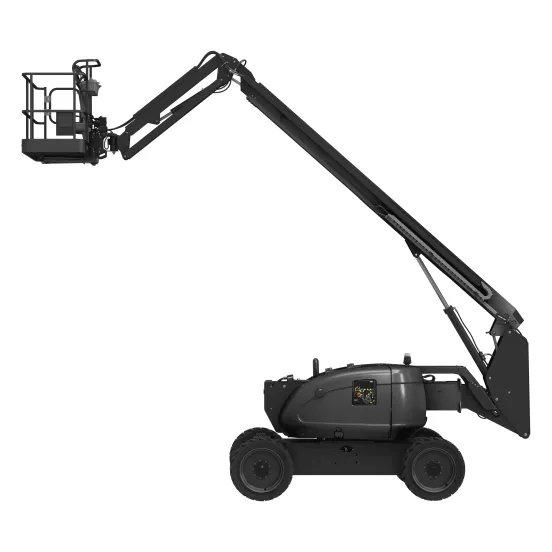 Black JLG Boom articulating lift