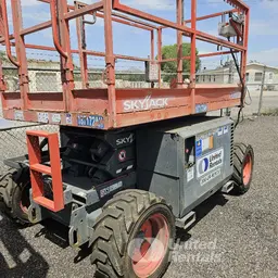 2017 Skyjack SJ6826RT Rough Terrain Scissor Lift