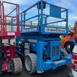 2017 Genie GS-4390 RT Rough Terrain Scissor Lift