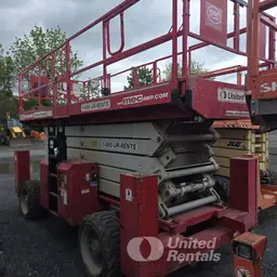 2017 MEC 6092RT Rough Terrain Scissor Lift