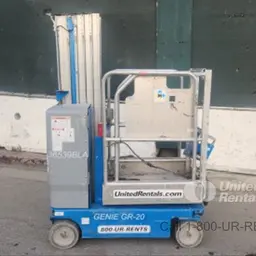 2016 Genie GR-20 Self-Propelled One-Person Lift