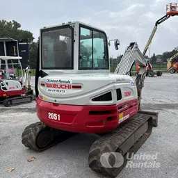 2021 Takeuchi TB260CR Mini Excavator
