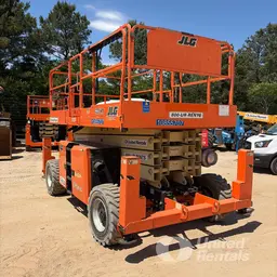 2018 JLG 430LRT Rough Terrain Scissor Lift