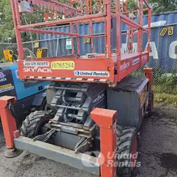 2018 Skyjack SJ6832RT Rough Terrain Scissor Lift