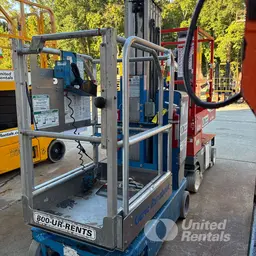 2017 Genie GR-20 Self-Propelled One-Person Lift