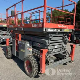 2018 Skyjack SJ8841RT Rough Terrain Scissor Lift