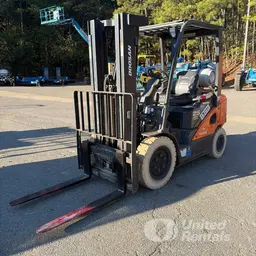 2021 Doosan G25N-7DF Warehouse Forklift
