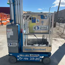 2017 Genie GR-20 Self-Propelled One-Person Lift