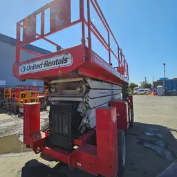 2018 MEC 6092RT Rough Terrain Scissor Lift