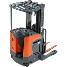 Warehouse Forklift, 4,000 lbs., Stand Up, Battery Powered