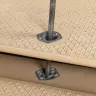 beige composite matting