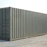 40' ground-level office storage combo, exterior cargo doors photo
