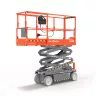 Orange and Gray Skyjack Scissor Lift, 20 ft.-21 ft. with Power Deck Extension