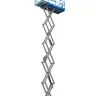 Blue Genie 39-40 ft. electric scissor lift fully extended