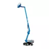 Blue Genie 60 ft. 4WD articulating boom lift with boom extended