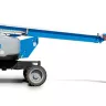 Blue Genie 60 ft. 4WD telescopic boom lift with boom lowered