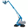 Blue Genie 65-70 ft. telescopic boom lift fully extended