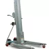 Elevador de materiales manual Genie de 400 – 700 lb y 6 – 12 ft gris