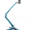 Blue Genie 46-50 ft. towable boom lift extended