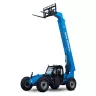 Blue Genie 8,000 lb. telehandler reach forklift with boom extended