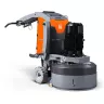 Orange and gray Husqvarna 31 inch electric walk-behind concrete grinder