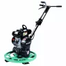 Black and green Multiquip concrete finisher