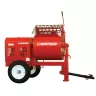 Red Multiquip Whiteman 9 cubic foot mortar mixer