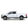 White Ford 3/4-ton pickup truck with 2-wheel drive