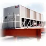 White Trane 440 ton Air-cooled Chiller System mounted to steel beams