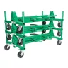 Green Greenlee Pipe and Conduit Rack