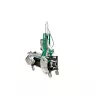 Green and black and grey Greenlee Pipe Bender, 2-1/2 in. to 4 in., Hydraulic