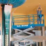 Blue GENIE 24-26 ft. Scissor Lift, Electric, Narrow