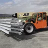 Material Carrying Forklift In Agricultural Site