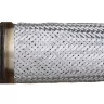 Braided Hose, 4 in. by 20 ft., Stainless Steel, Flanged Fittings