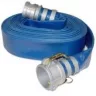 Layflat Hose, 6" x 50', Discharge, Quick Connect Fittings