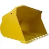 yellow bucket attachment for loader